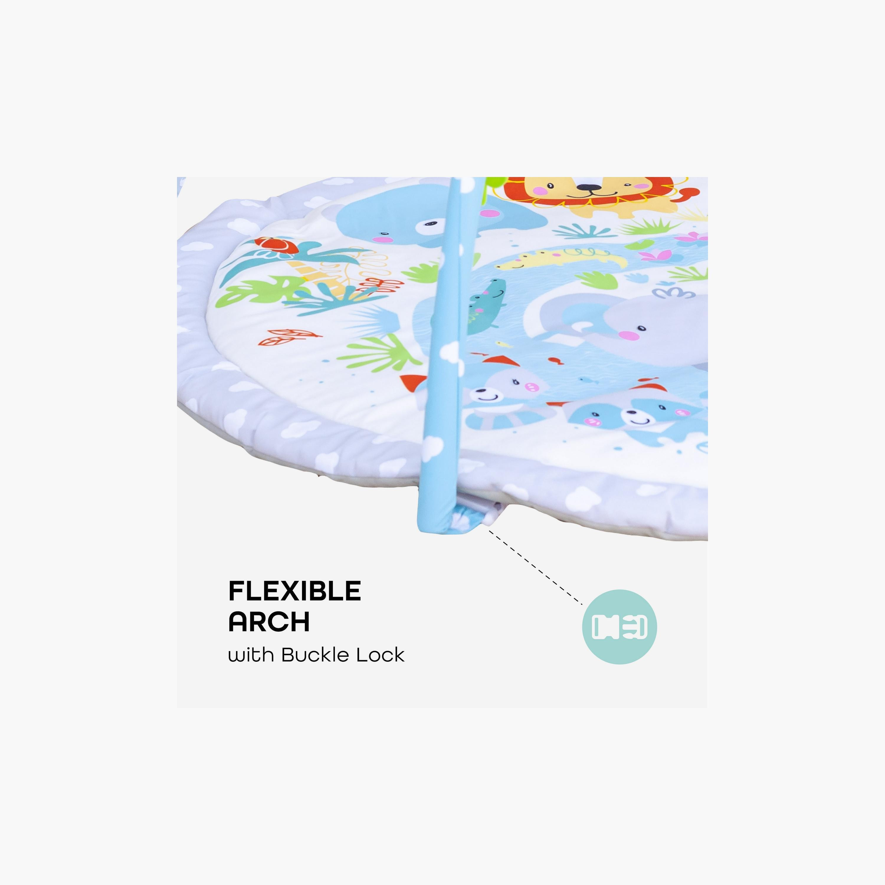 iFam Shell Convertible Playmat - 35x64x32 cm-baby-infantactivity-playpensandplaymats-image-5