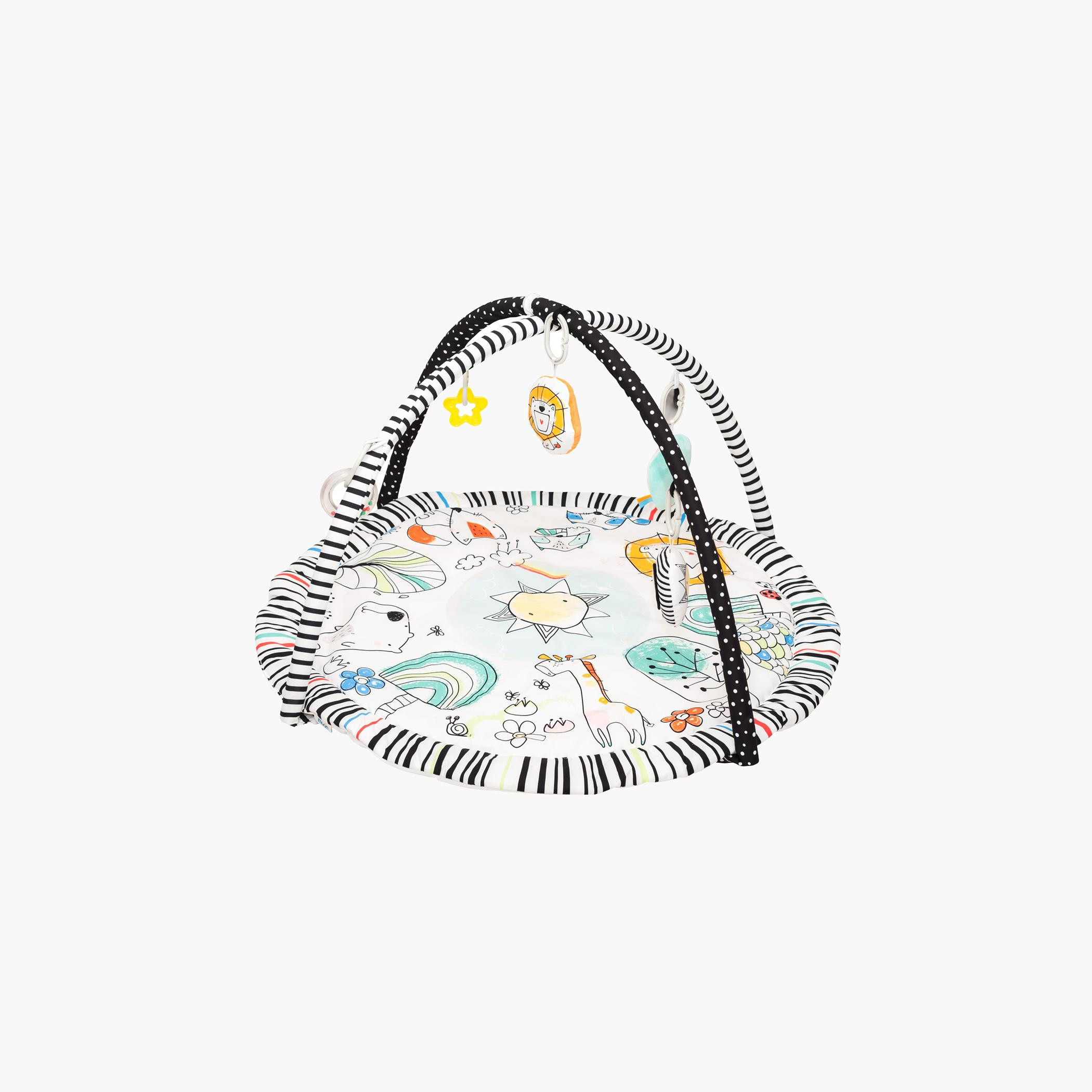 iFam Shell Convertible Playmat - 64x35x32 cm-baby-infantactivity-playpensandplaymats-image-1