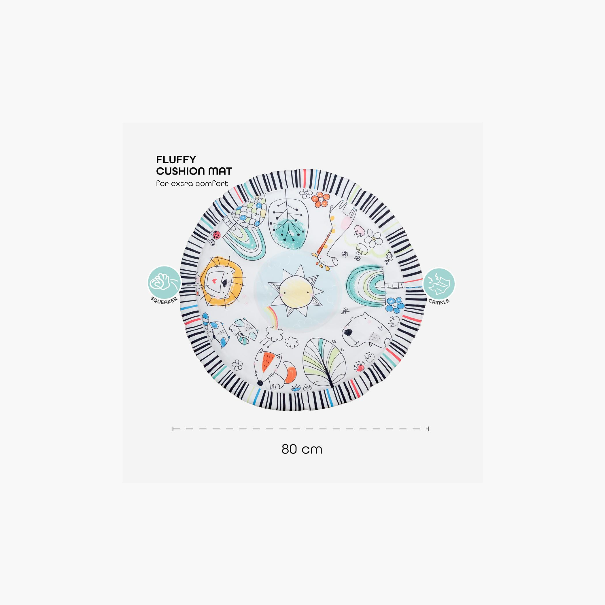 iFam Shell Convertible Playmat - 64x35x32 cm-baby-infantactivity-playpensandplaymats-image-3