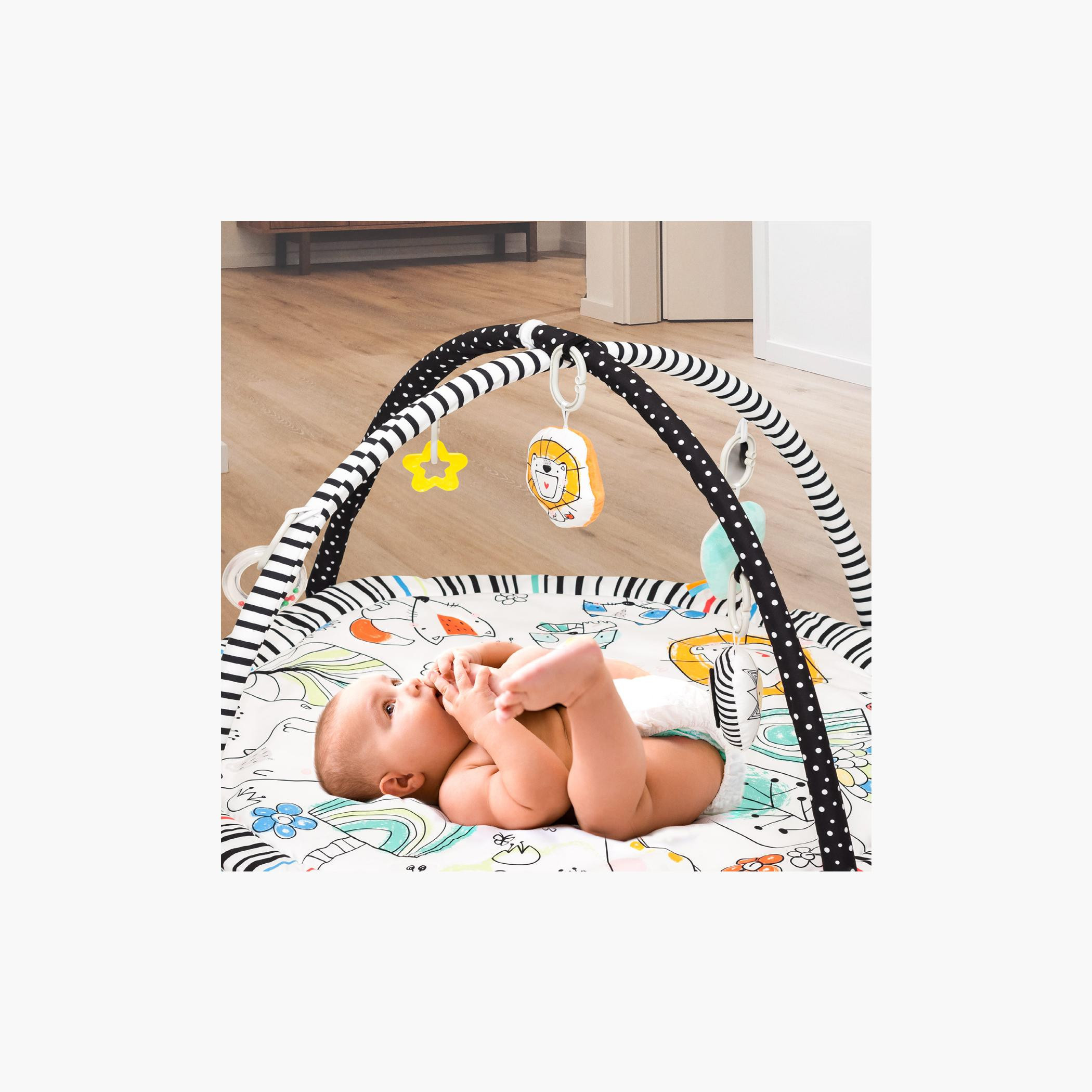 iFam Shell Convertible Playmat - 64x35x32 cm-baby-infantactivity-playpensandplaymats-image-4