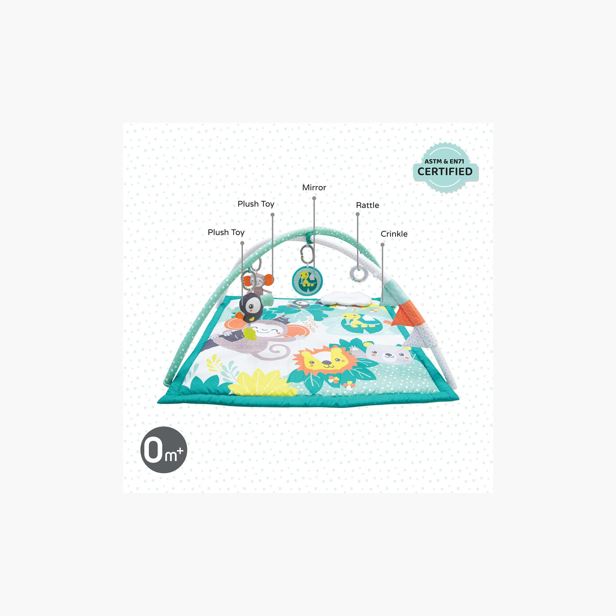 iFam Shell Convertible Playmat - 50x50x10 cm-baby-infantactivity-playpensandplaymats-image-2