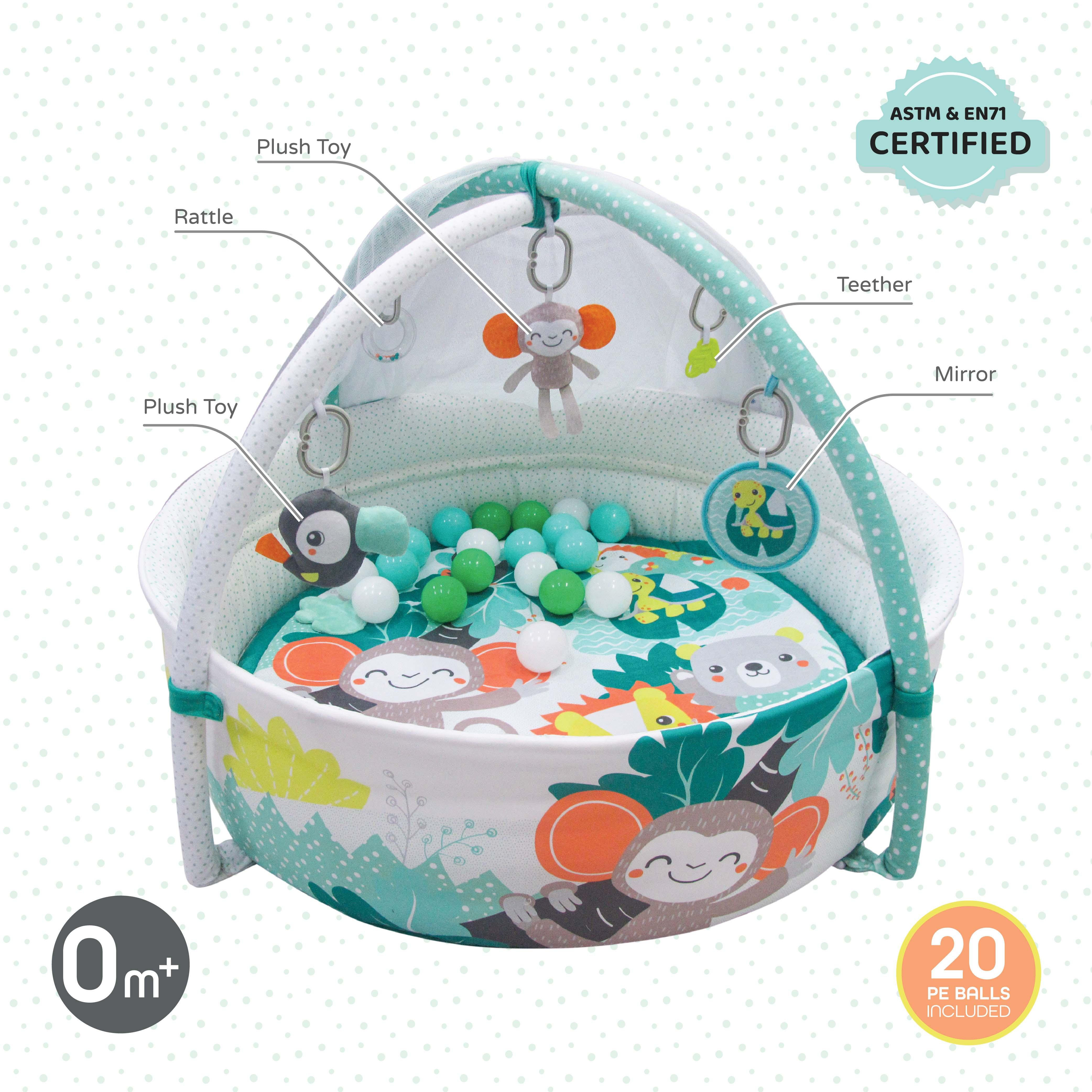 بساط لعب قابل للتحويل من أي فام شيل - 50x50x10 سم-baby-infantactivity-playpensandplaymats-image-2
