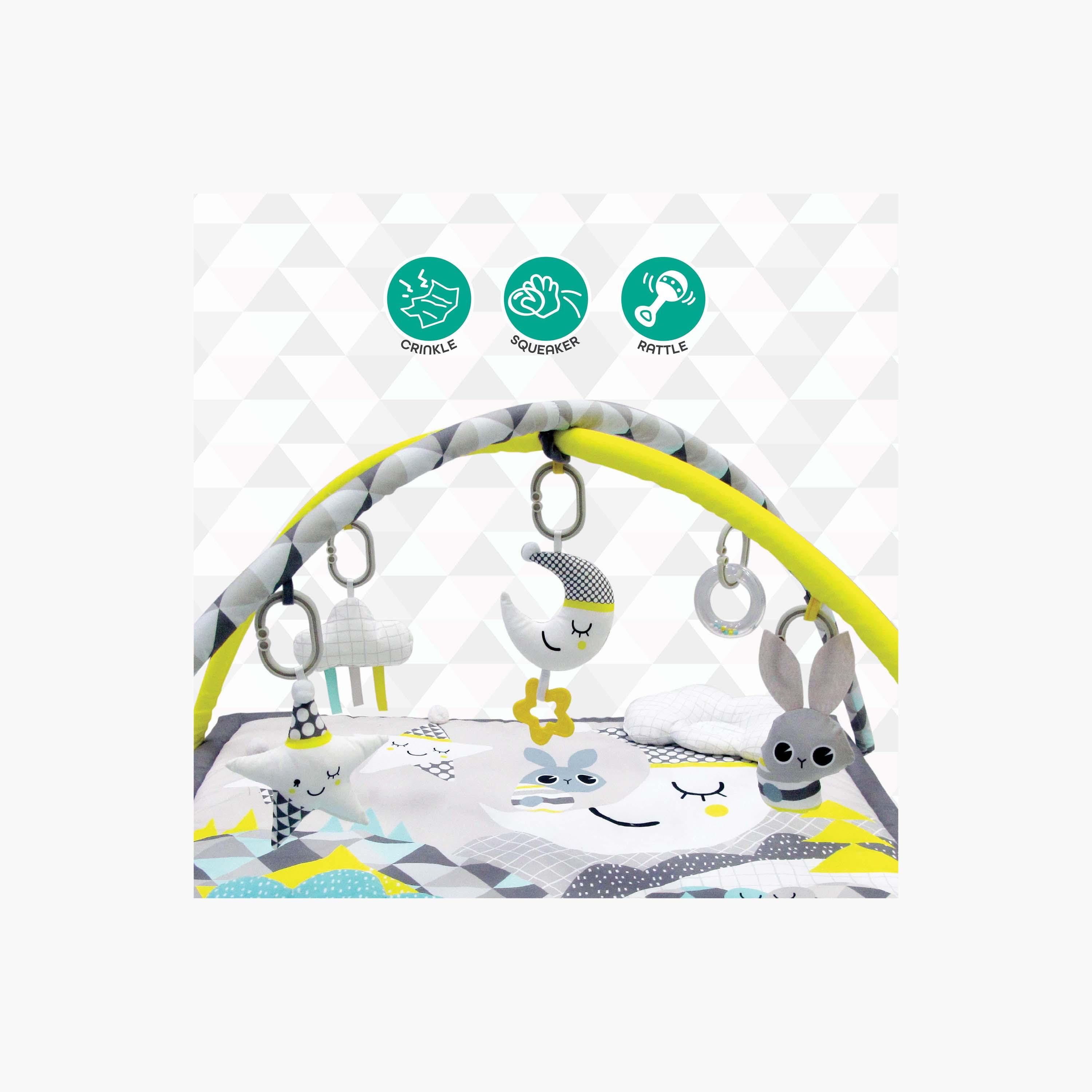 iFam Shell Convertible Playmat - ‎45x38x16.5 cm-baby-infantactivity-playpensandplaymats-image-3