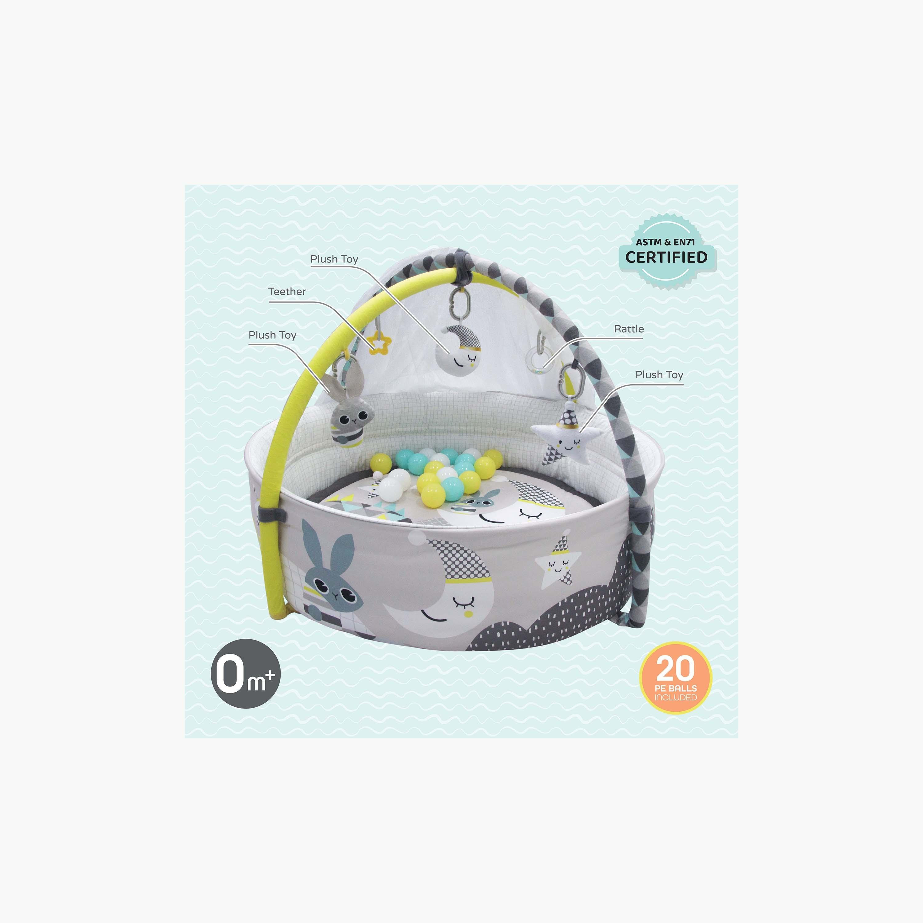 بساط لعب قابل للتحويل من أي فام شيل - ‎45x38x16.5 سم-baby-infantactivity-playpensandplaymats-image-2