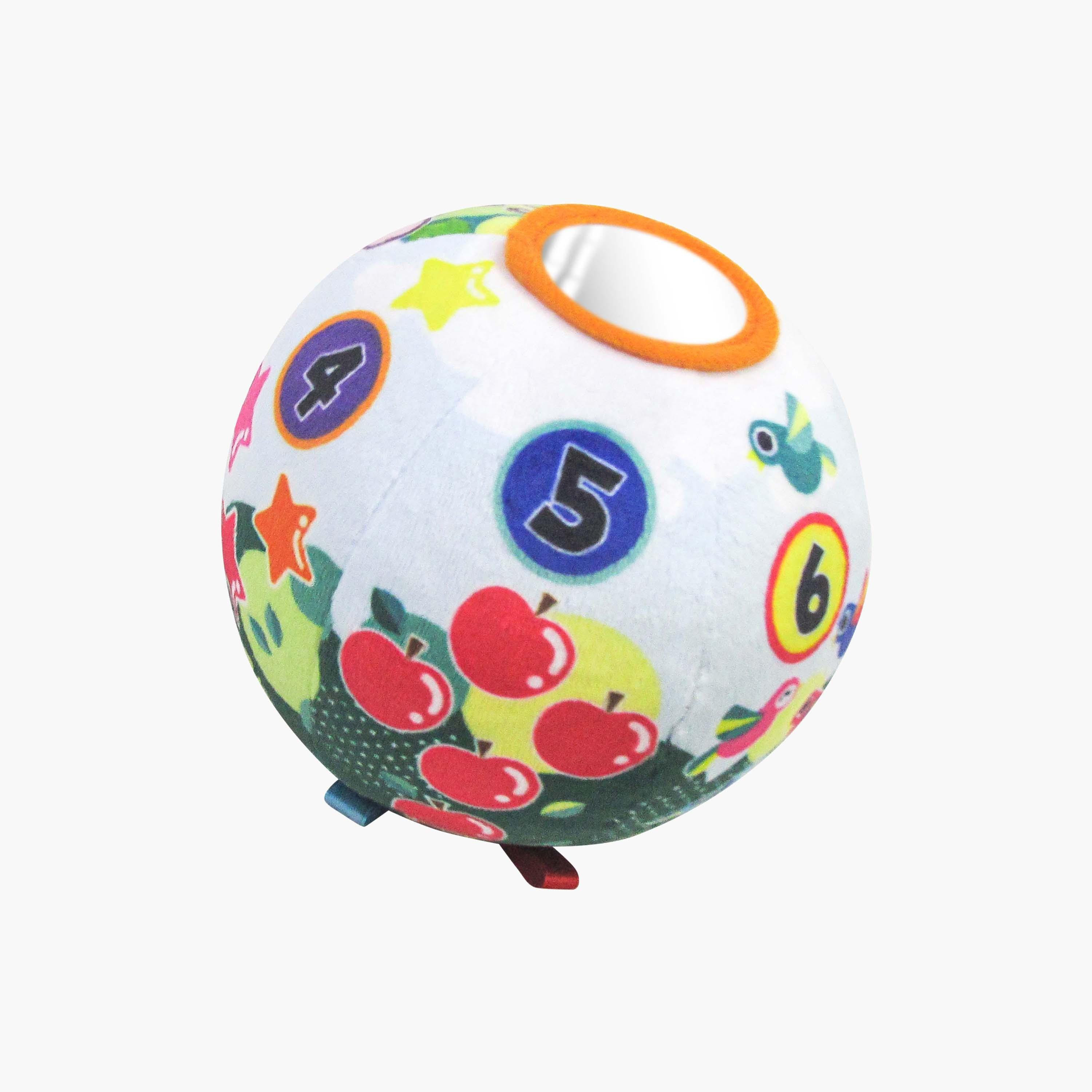 Moon Number Print Soft Ball-toys-plushsofttoys-animals-image-1