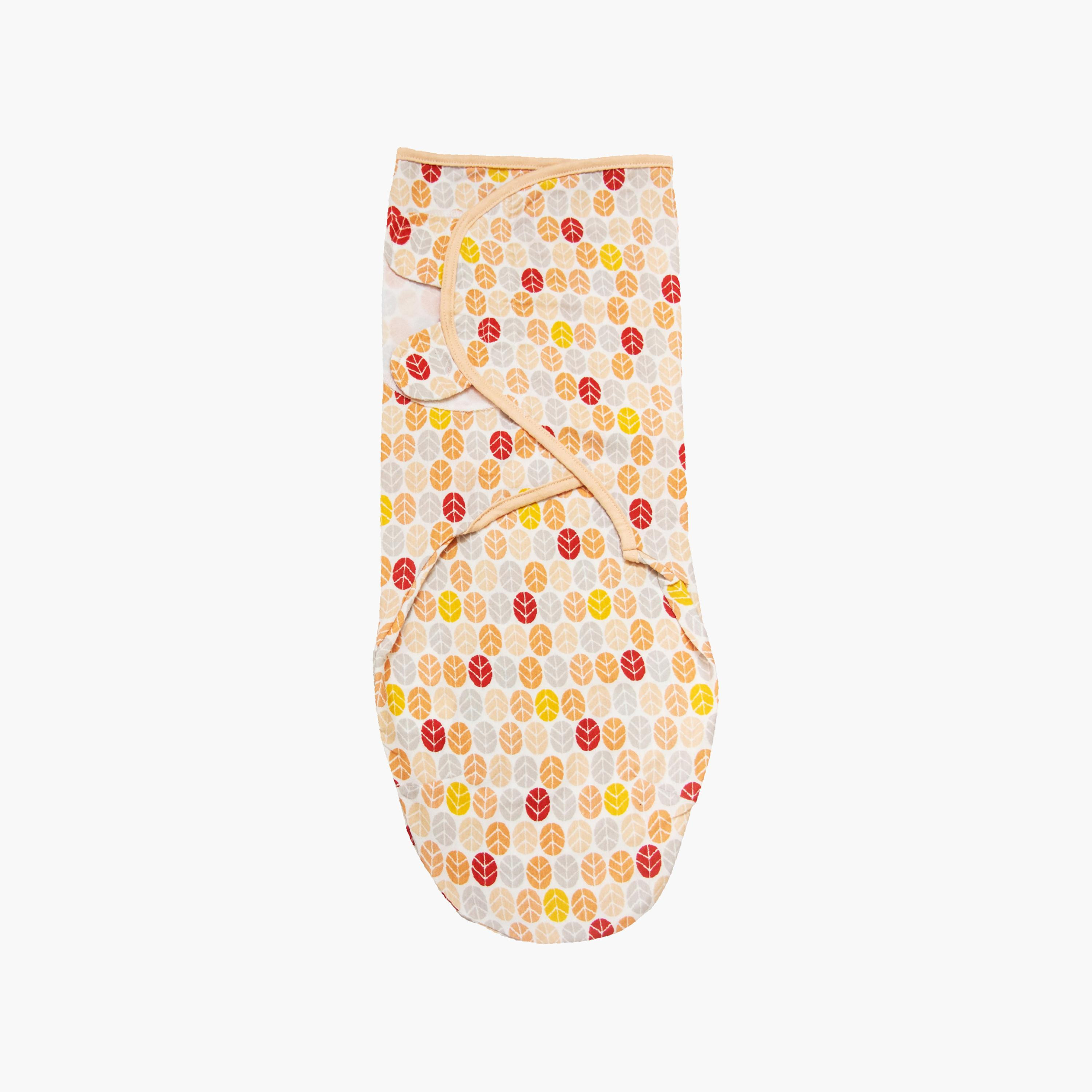Moon Printed Organic Swaddle Wrap-baby-nursery-blanketsandswaddles-swaddlesandsleepingbags-image-1