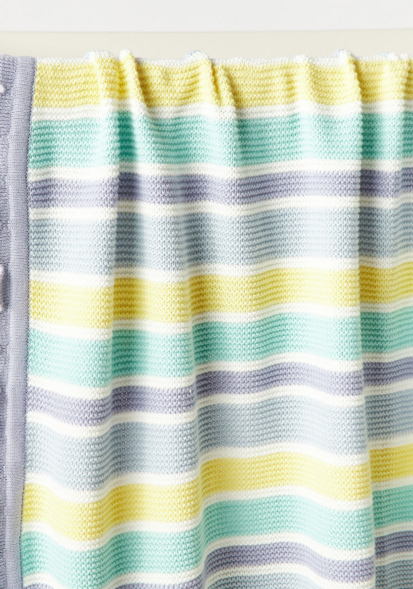 Juniors Striped Blanket - 70x90 cm-Blankets and Throws-image-1