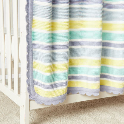 Juniors Striped Blanket - 70x90 cm-Blankets and Throws-image-2