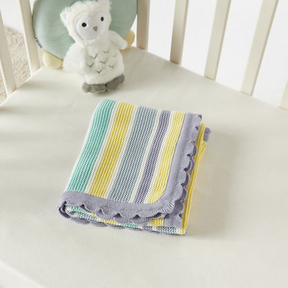 Juniors Striped Blanket - 70x90 cm-Blankets and Throws-image-3