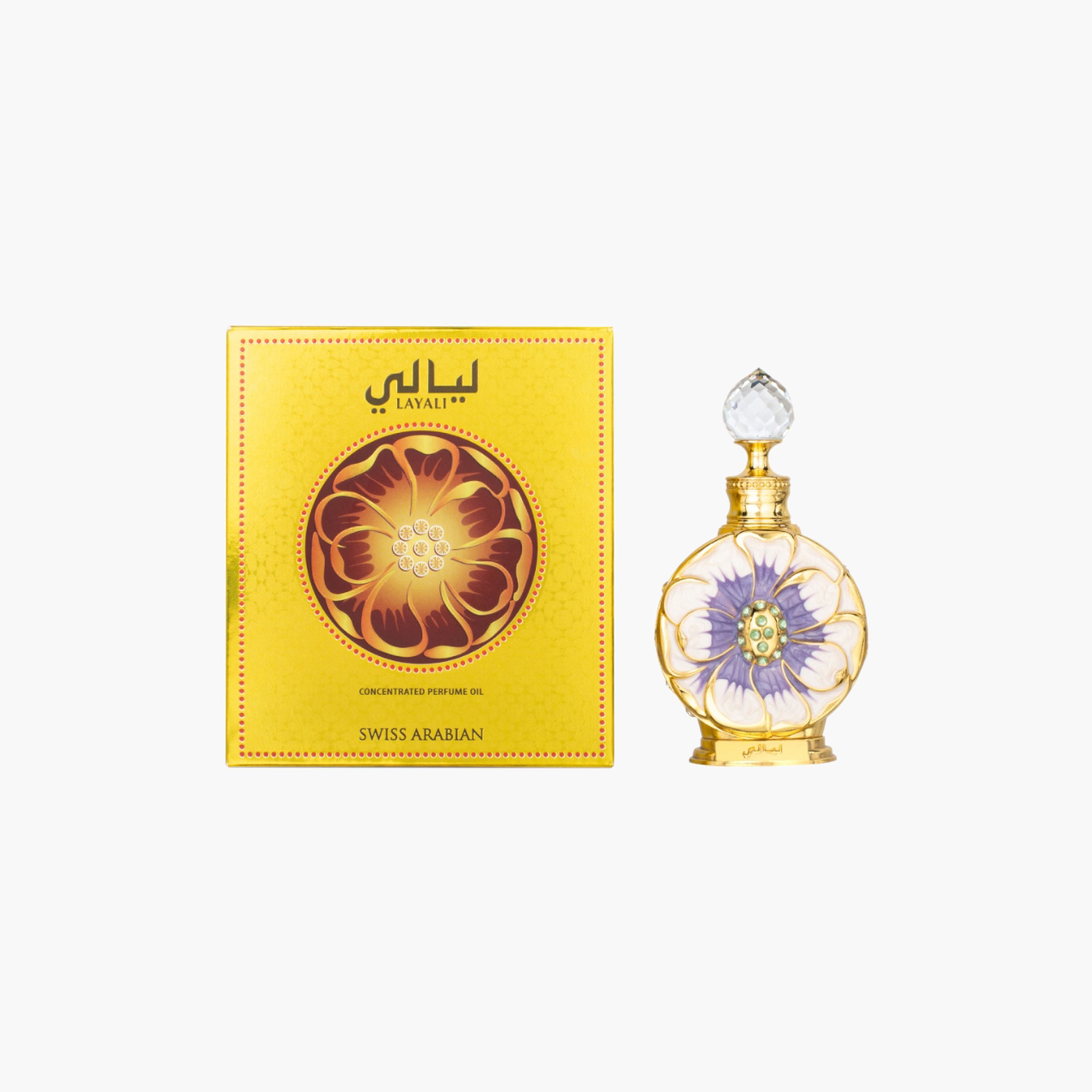Swiss Arabian Layali Concentrated Perfume Oil for Men - 15 ml-beautyandpersonalcare-fragrance-men-image-1