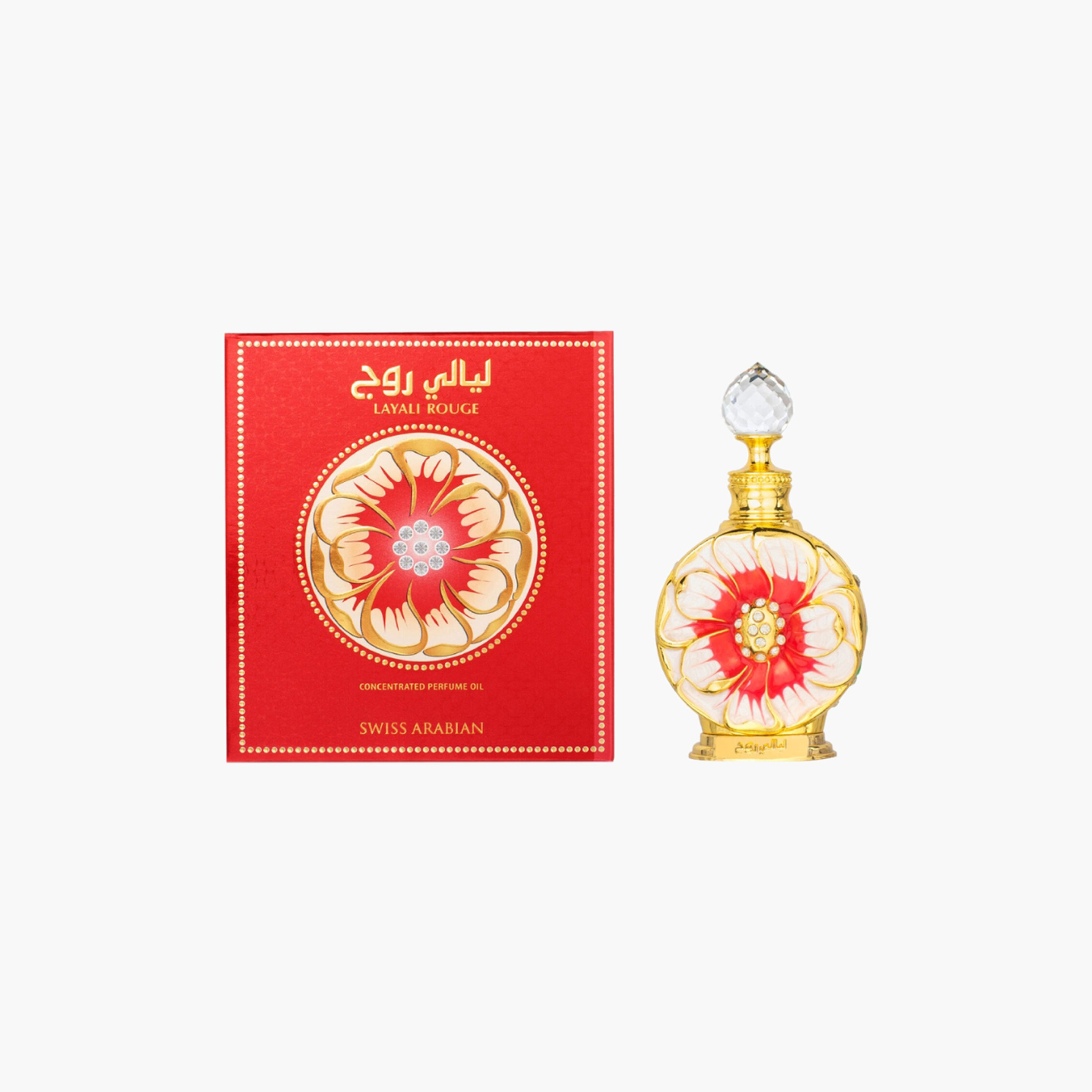زيت عطري مركز ليالي روج من سويس اربيان - 15 مل-beautyandpersonalcare-fragrance-unisex-image-1