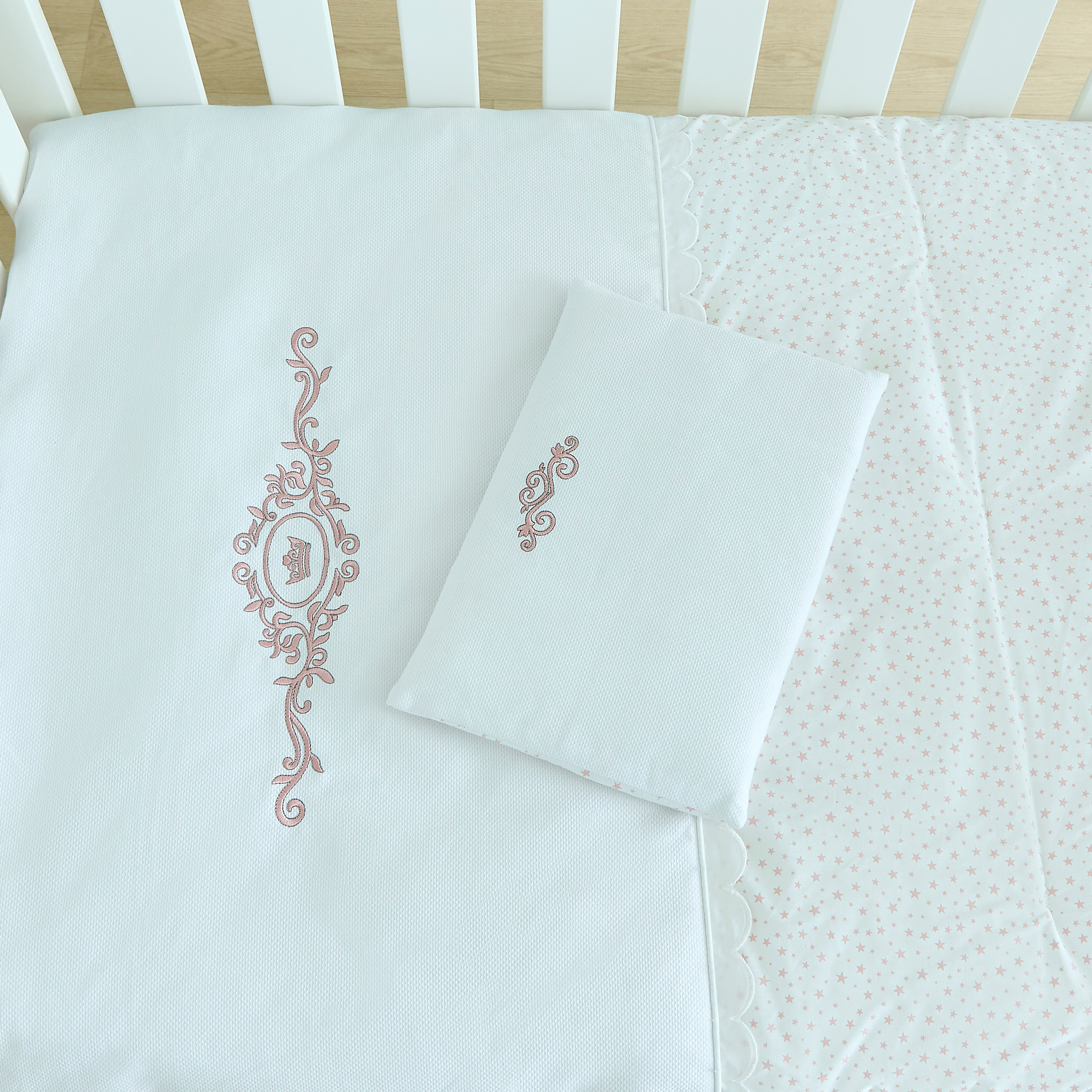 طقم مفرش سرير أطفال 4 قطع من نيني-baby-nursery-babybedding-image-7