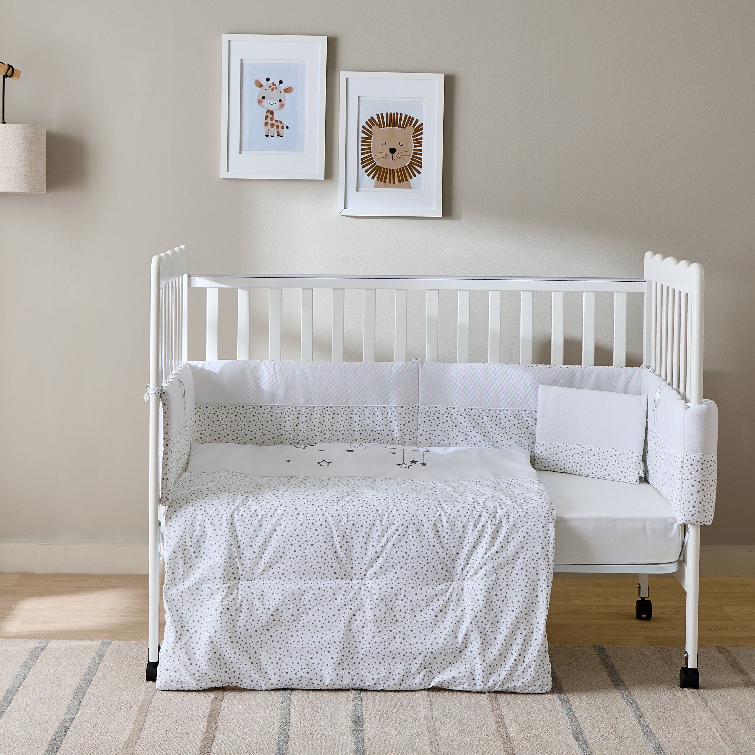 طقم مفرش سرير أطفال 4 قطع من نيني-baby-nursery-babybedding-image-2