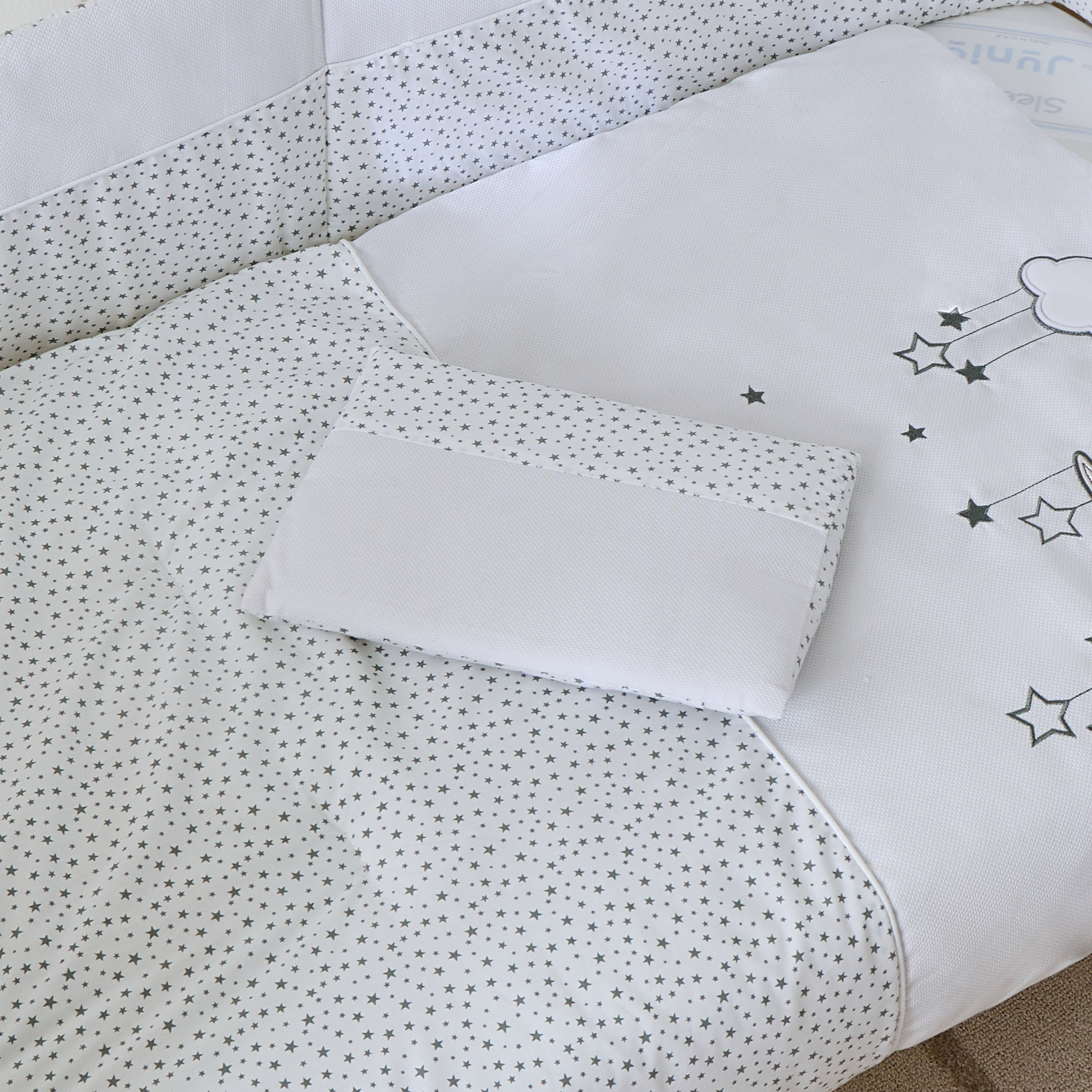 طقم مفرش سرير أطفال 4 قطع من نيني-baby-nursery-babybedding-image-4