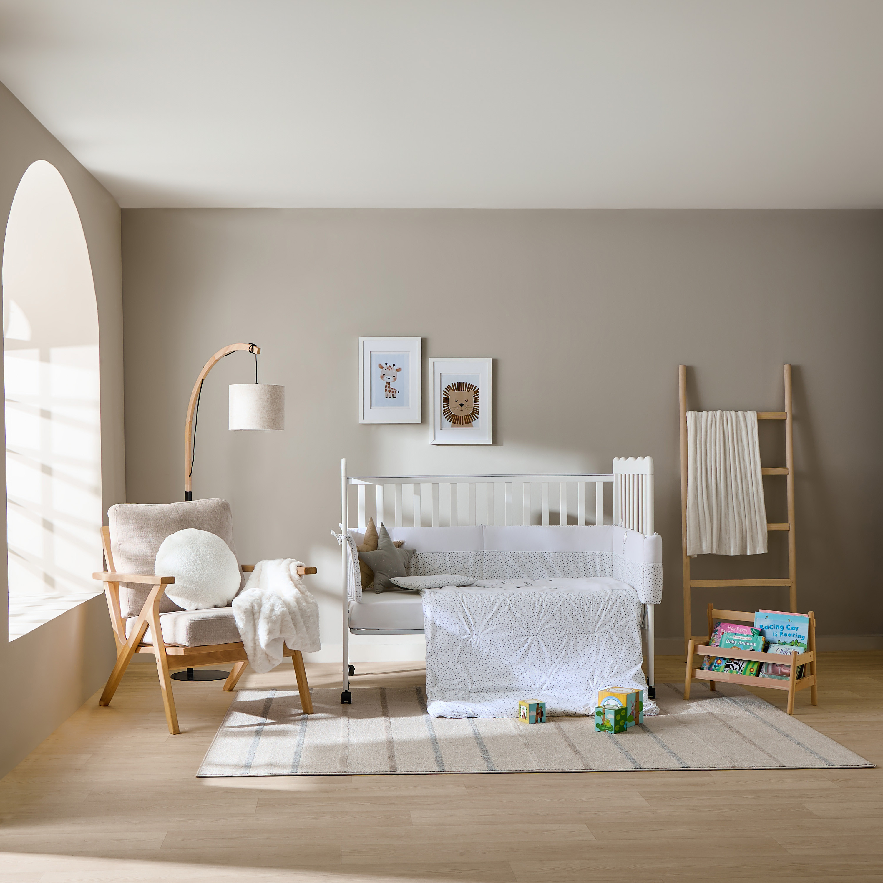 طقم مفرش سرير أطفال 4 قطع من نيني-baby-nursery-babybedding-image-9