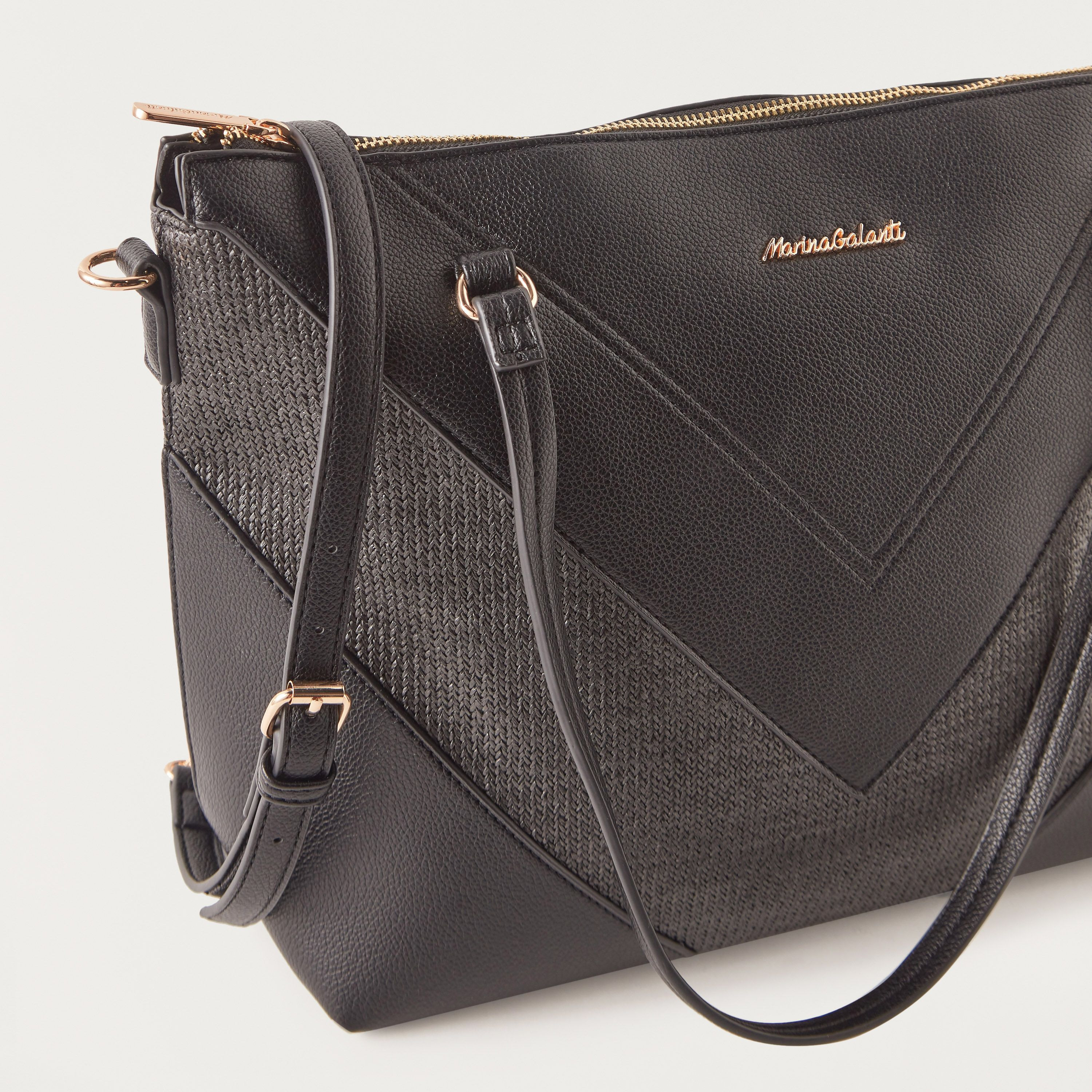 Marina Galanti Textured Tote Bag with Double Handles-women-bagsandwallets-handbags-image-3