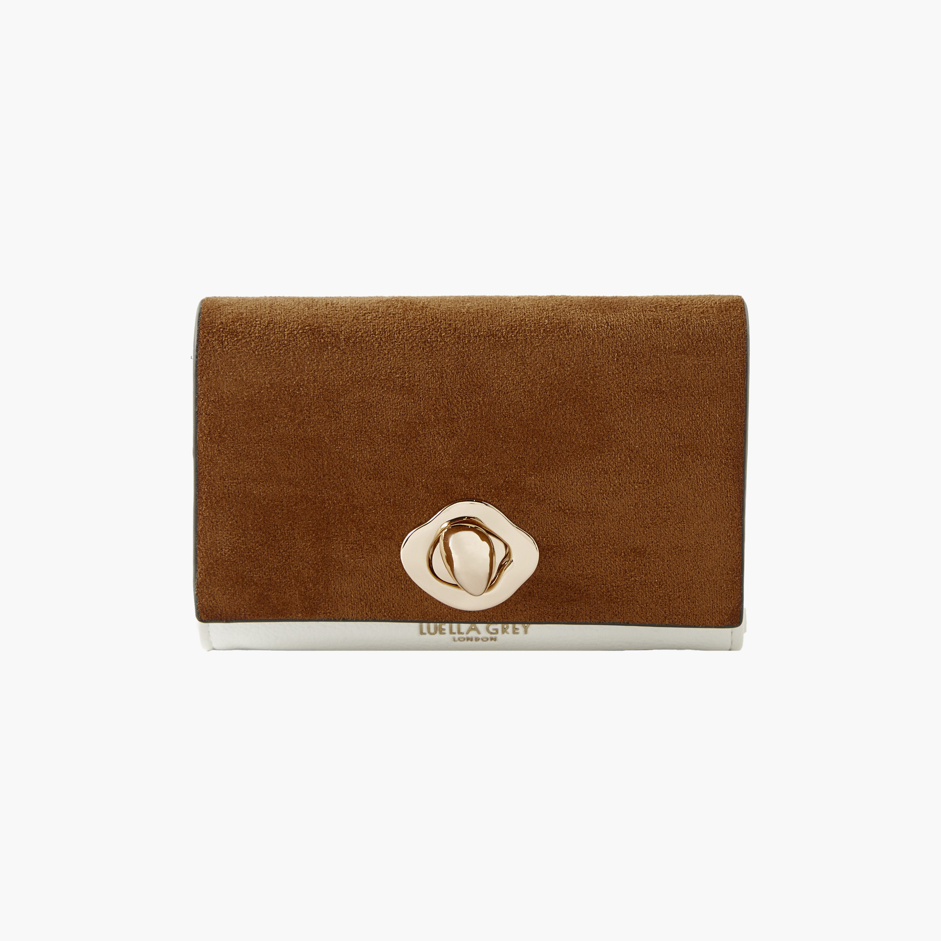 Wallet with clasp online closure