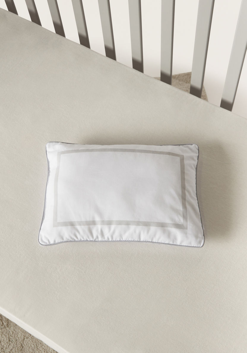 Juniors Checked Pillow - 25x36 cm-Baby Bedding-image-2