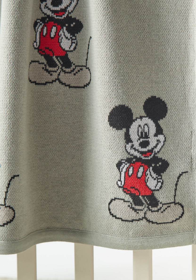 Disney Mickey Mouse Print Blanket - 80x100 cm-Blankets and Throws-image-2