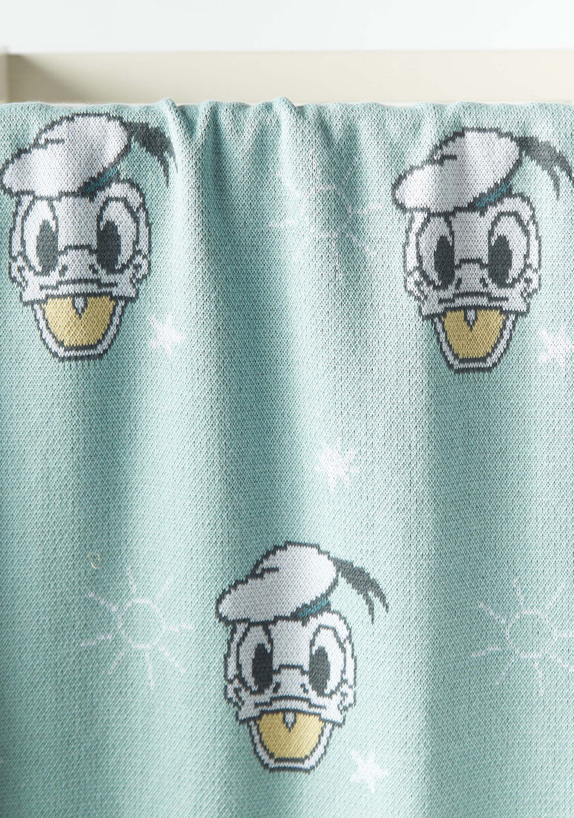 Disney Donald Duck Print Baby Blanket - 80x100 cm-Blankets and Throws-image-2