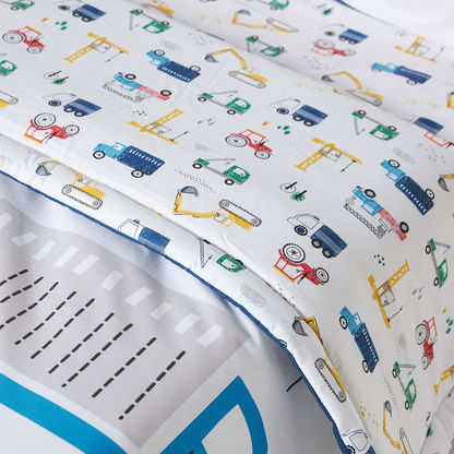 Juniors Printed 3-Piece Comforter Set-Toddler Bedding-image-2