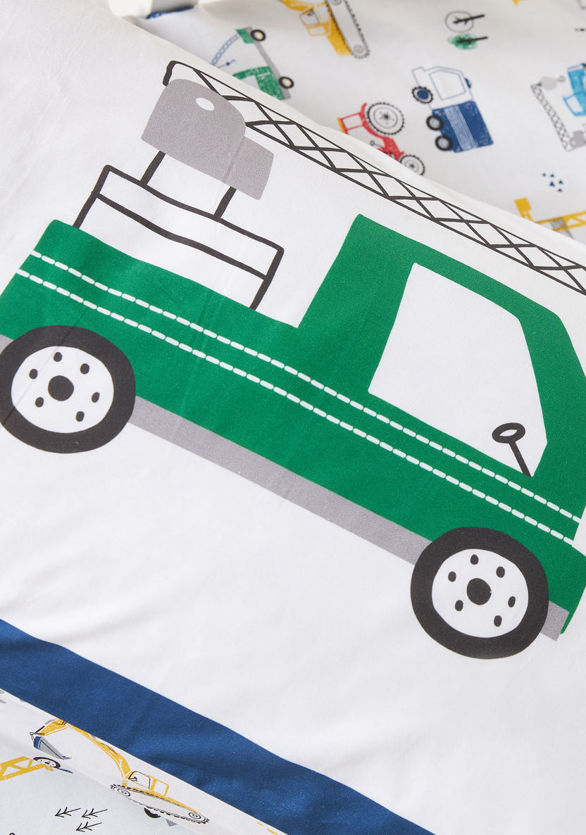 Juniors Printed 3-Piece Comforter Set-Toddler Bedding-image-3