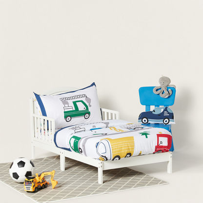 Juniors Printed 3-Piece Comforter Set-Toddler Bedding-image-4