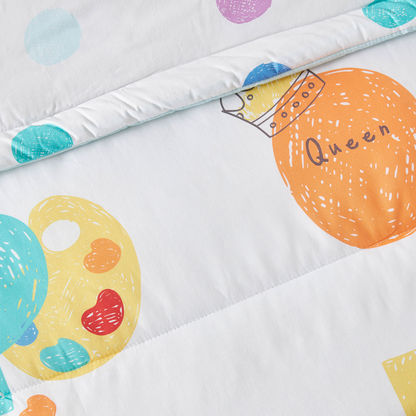 Juniors Printed 3-Piece Comforter Set-Toddler Bedding-image-1