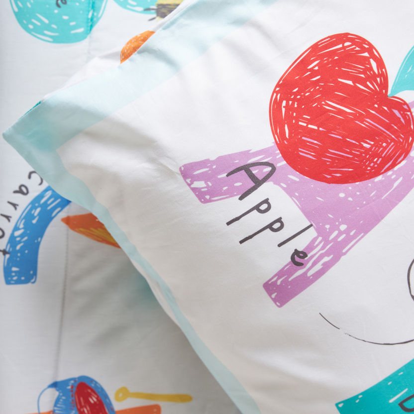 Juniors Printed 3-Piece Comforter Set-Toddler Bedding-image-3