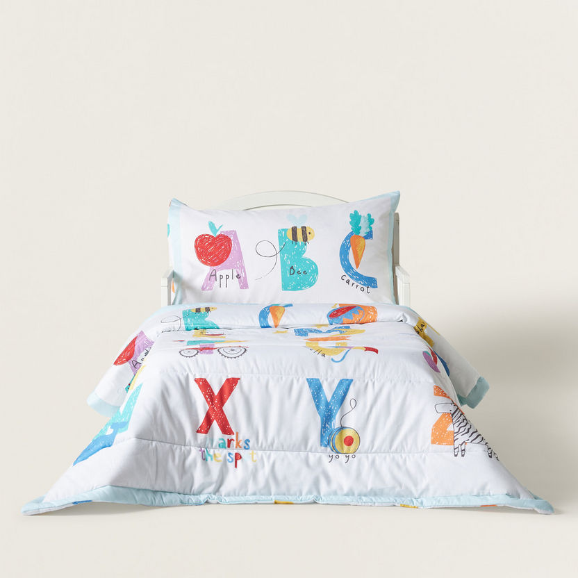 Juniors Printed 3-Piece Comforter Set-Toddler Bedding-image-6