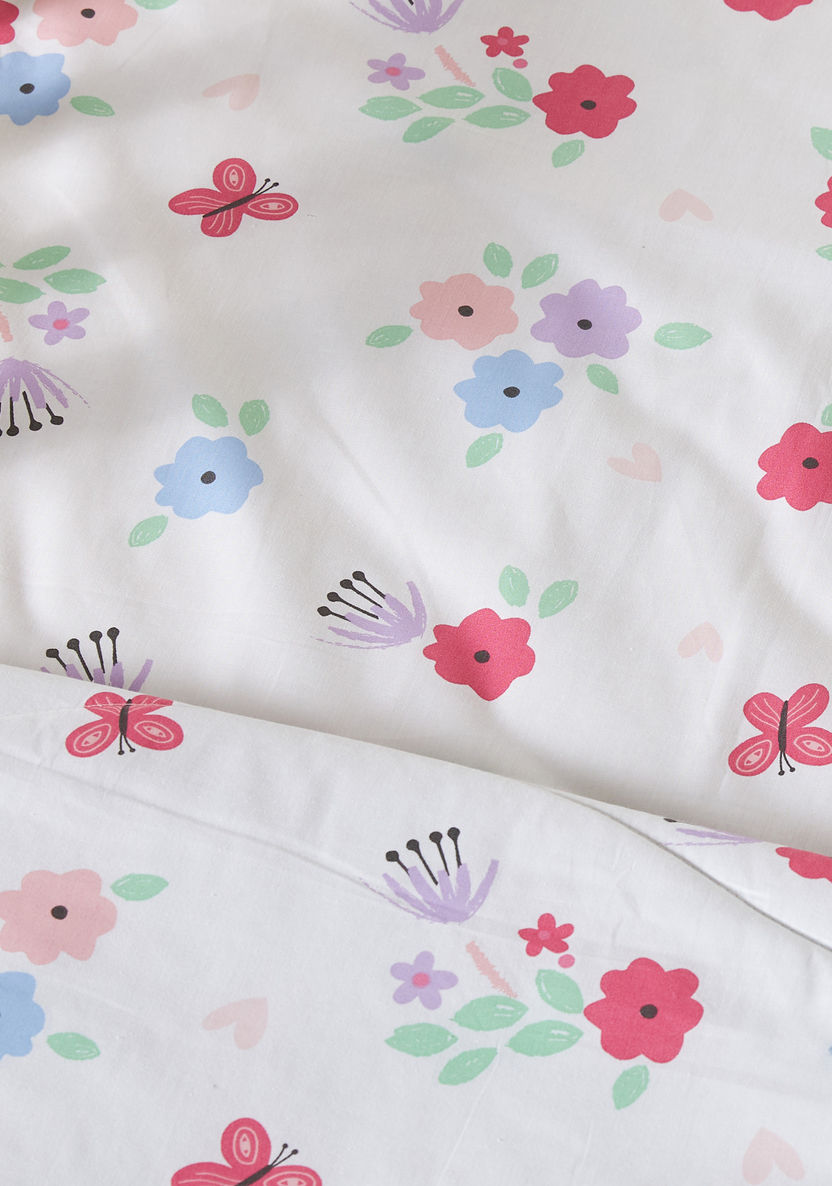 Juniors Princess Print 3-Piece Comforter Set-Toddler Bedding-image-5