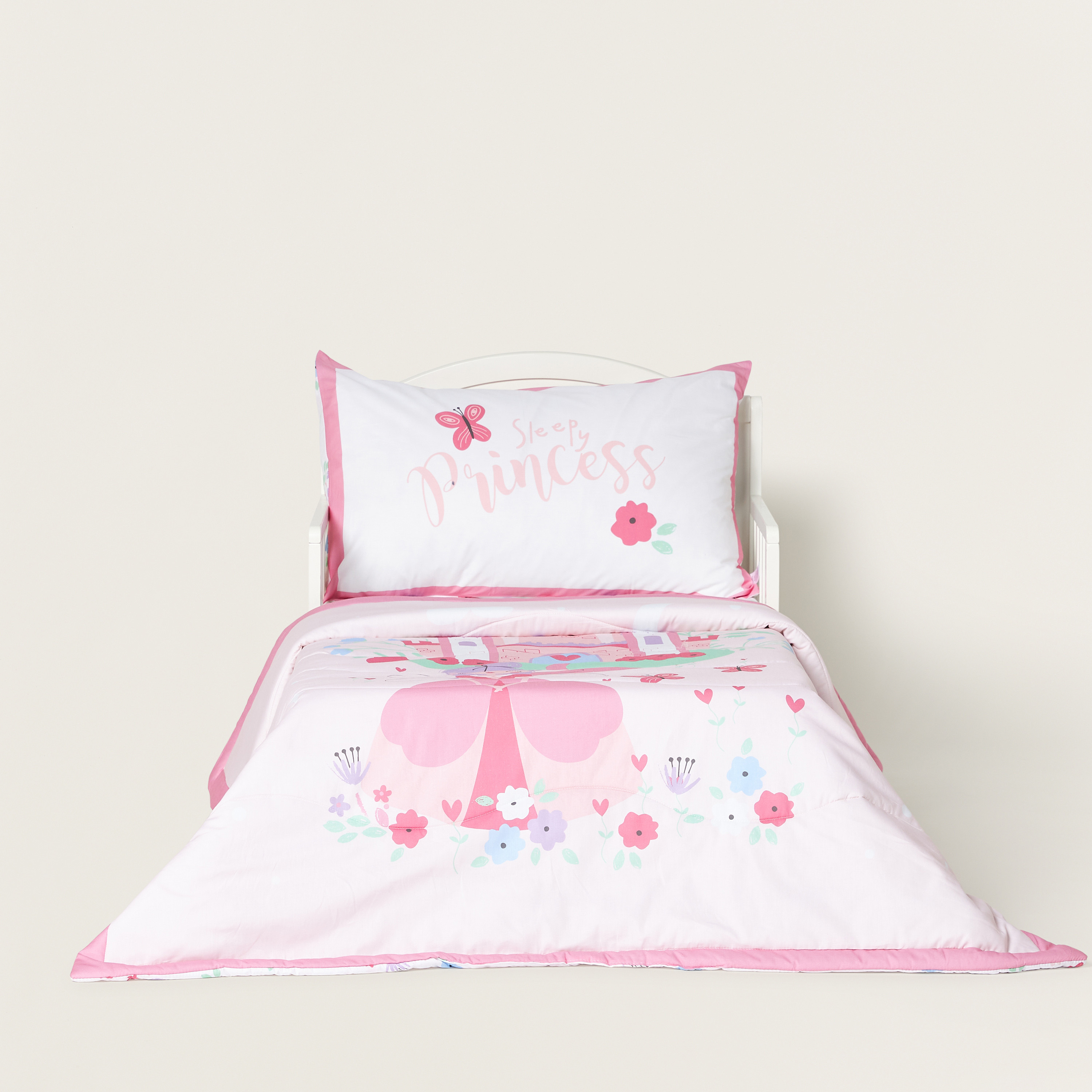 Juniors Princess Print 3 Piece Comforter Set