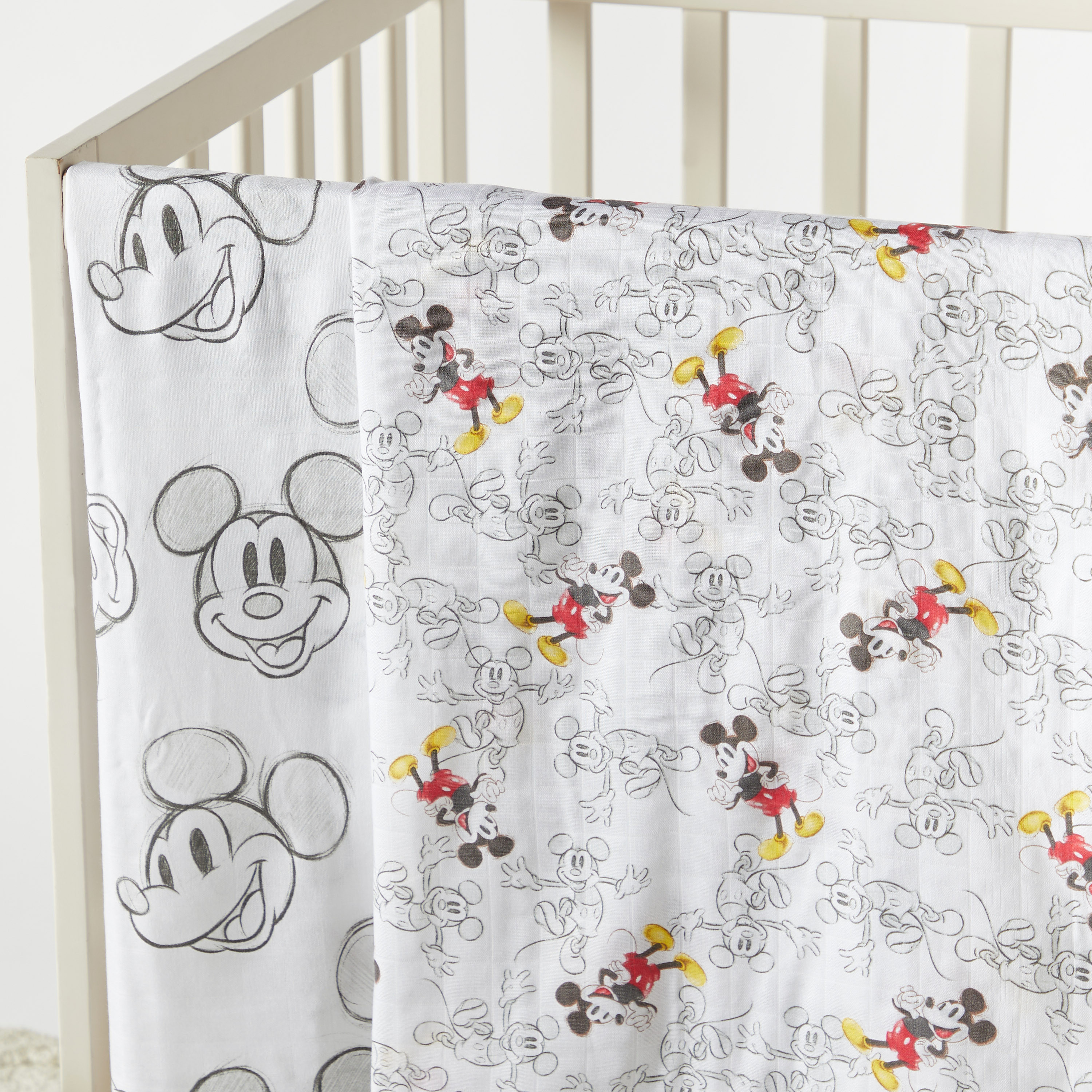 Mickey mouse hot sale swaddle blanket