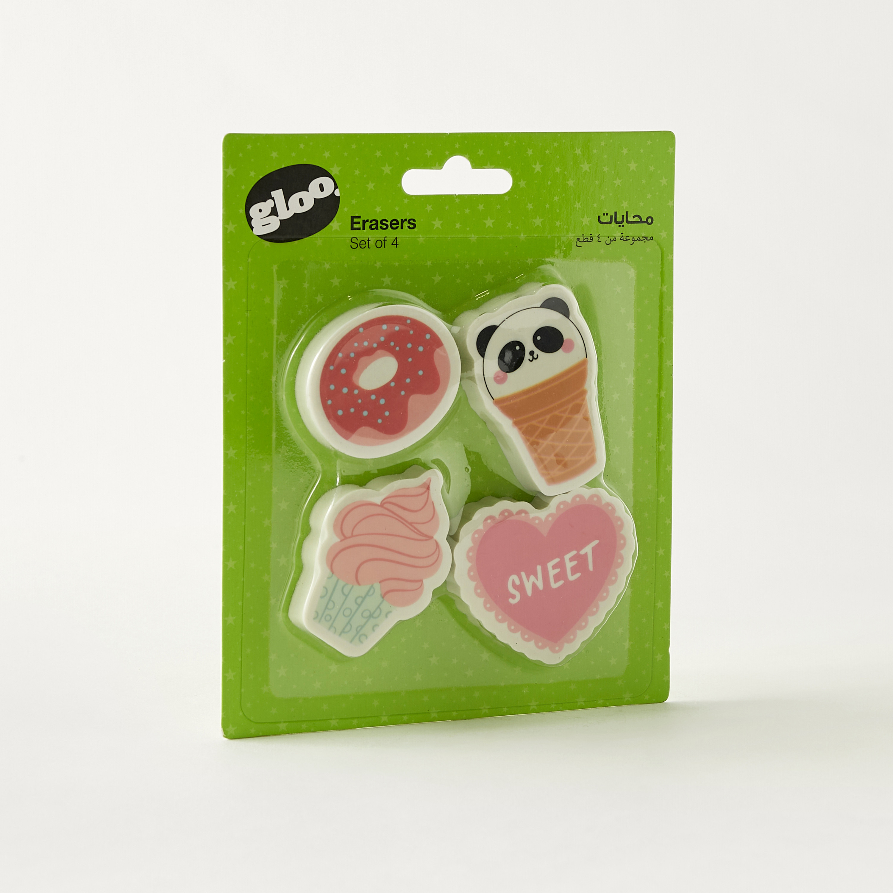 GLOO Assorted Eraser - Set of 4-school-stationery-desksupplies-image-2
