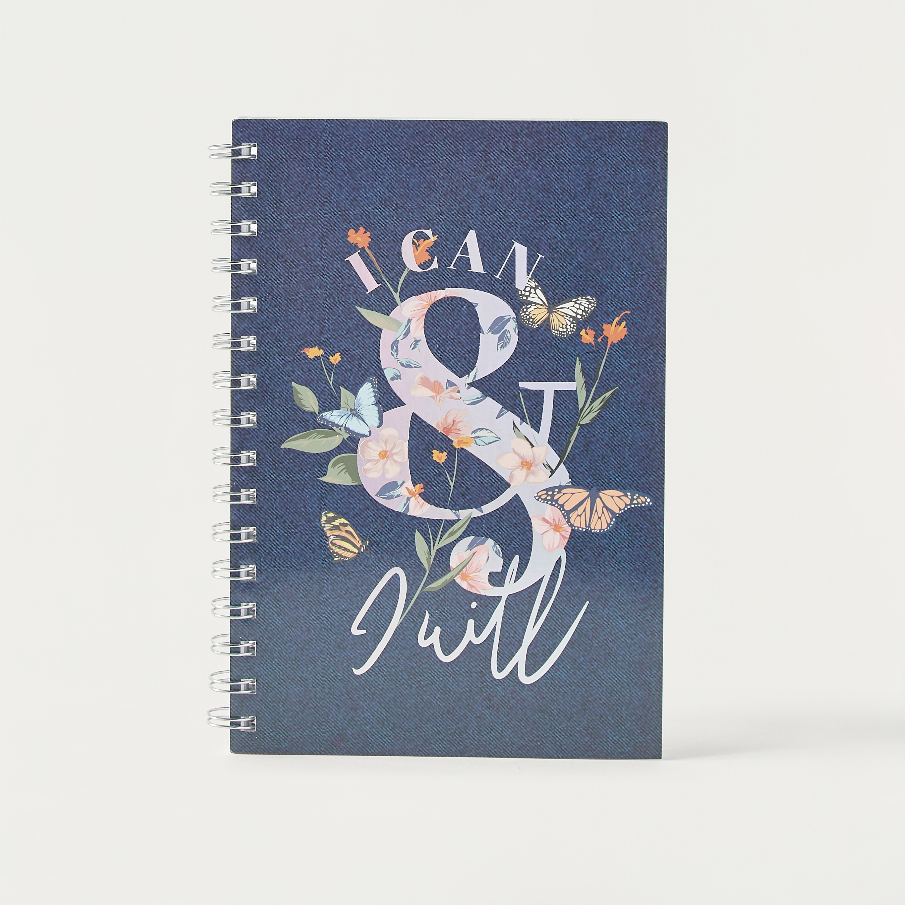 GLOO Typography Print A5 Spiral Notebook-school-stationery-notebooks-image-1