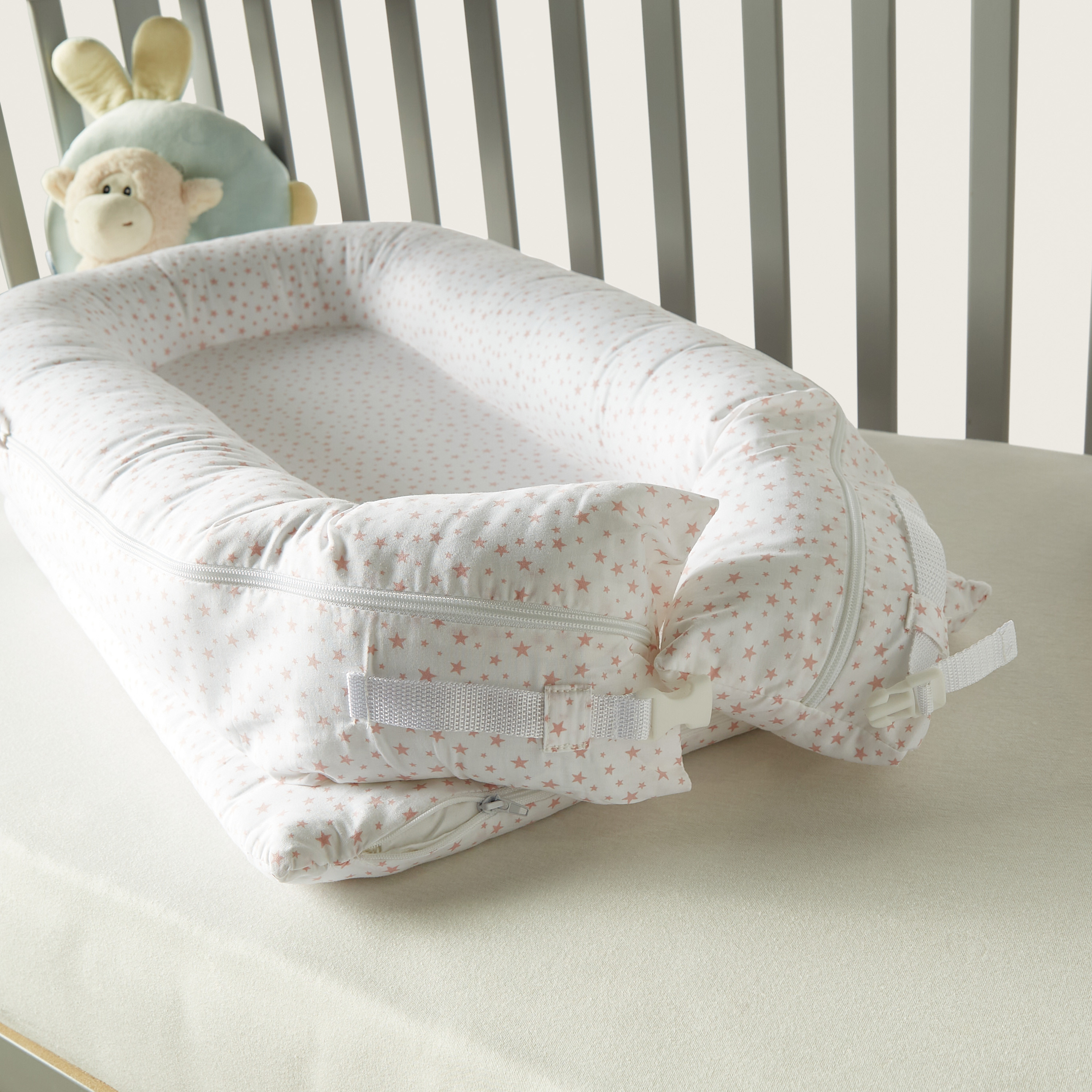 مهد أطفال بطبعات من نيني - صغير-baby-nursery-furniture-cribsandbeds-bassinets-image-3