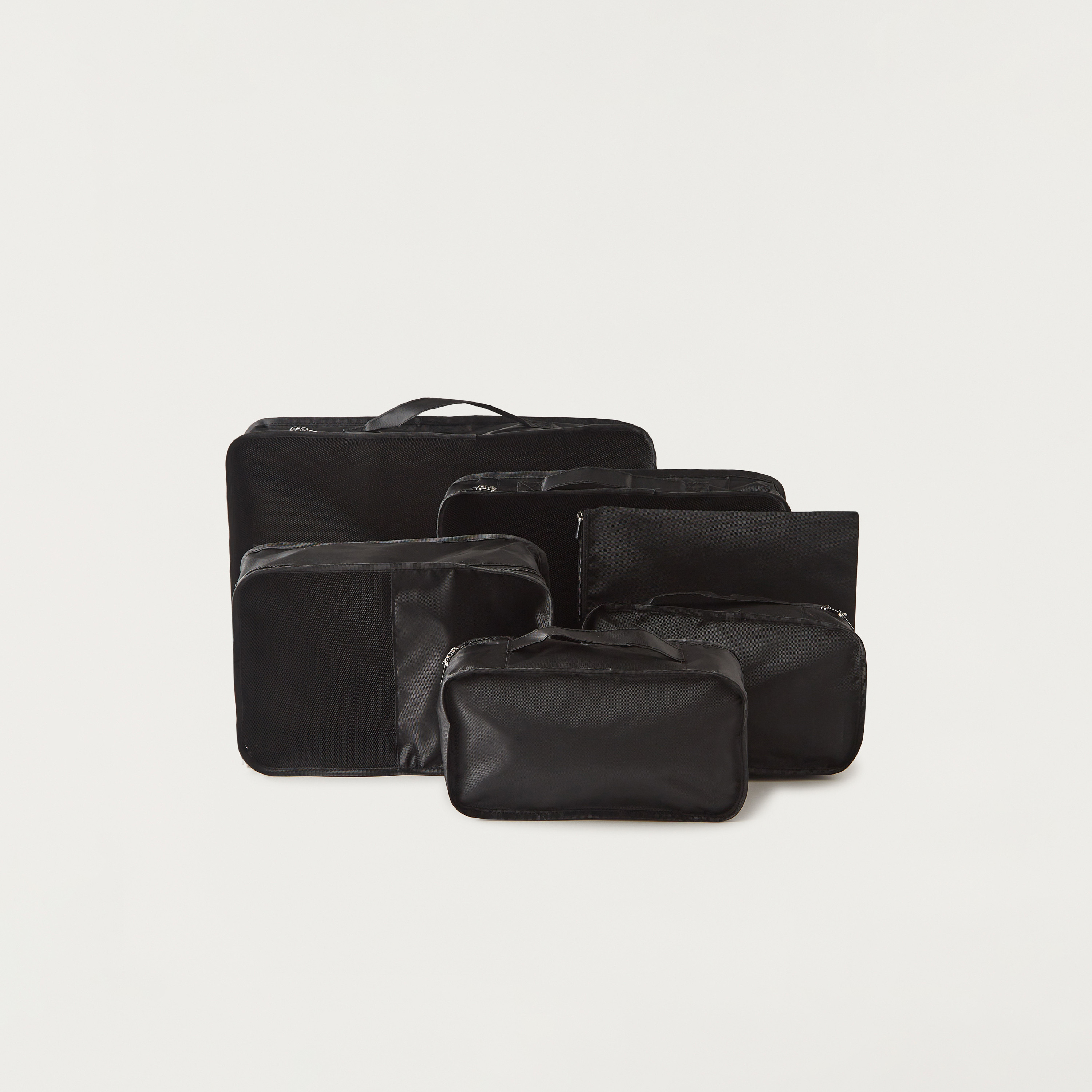 Findz Solid 6-Piece Travel Pouch Set-travel-accessories-image-1