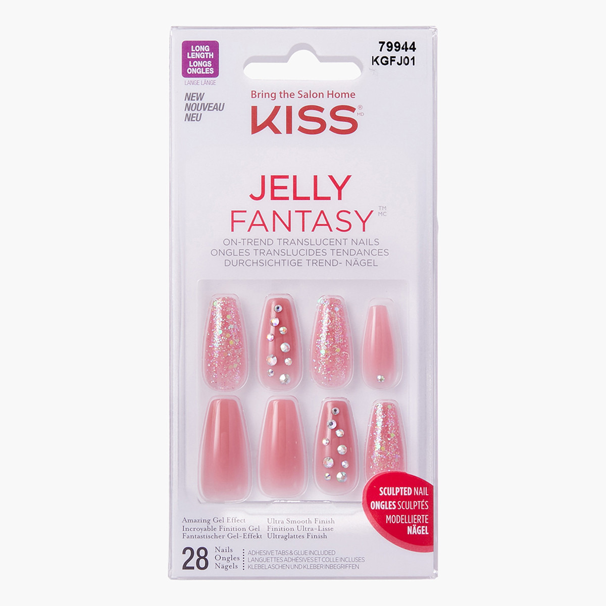 Kiss Cosmetics Jelly Fantasy Nail Set-beautyandpersonalcare-makeup-nails-artificialnails-image-1