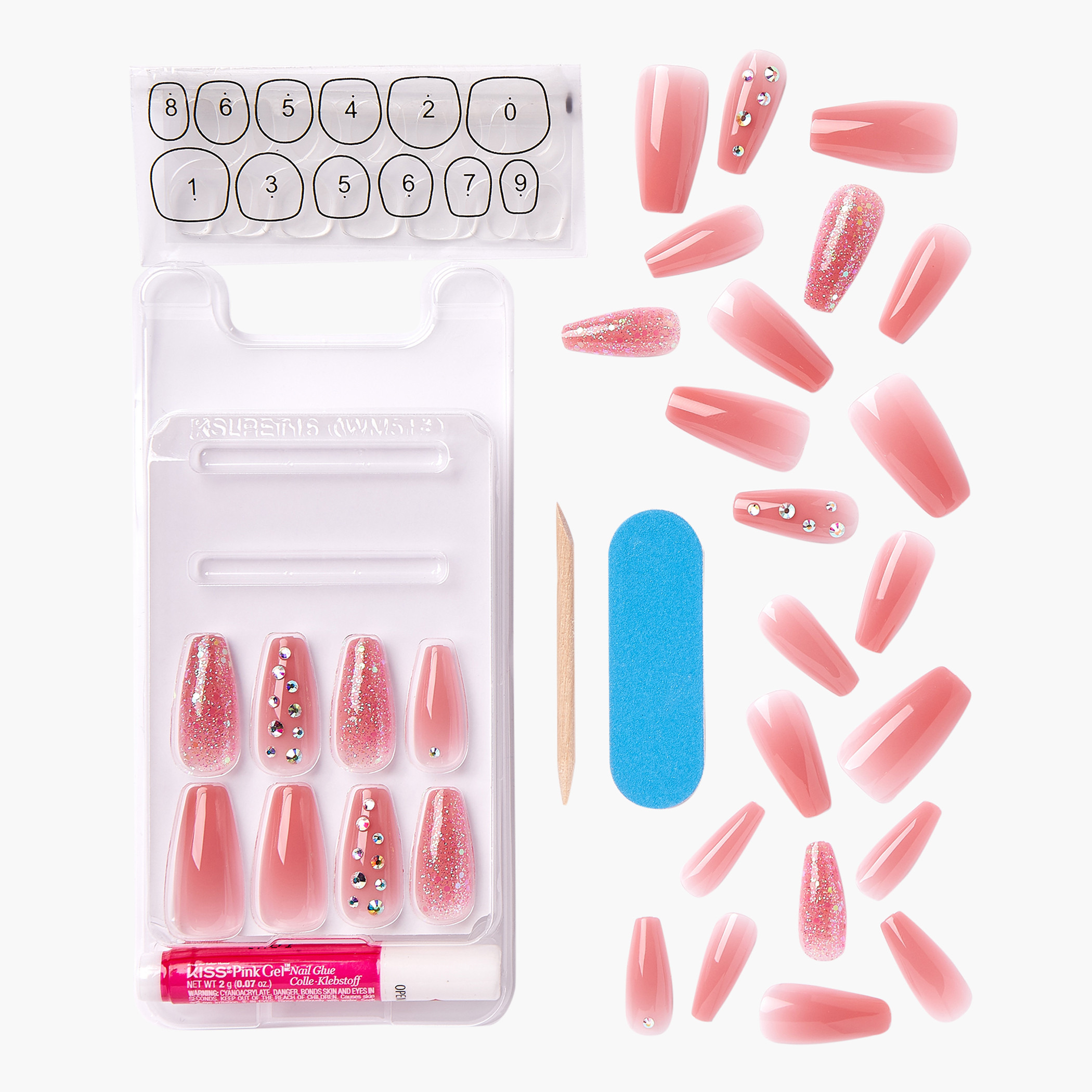 Kiss Cosmetics Jelly Fantasy Nail Set-beautyandpersonalcare-makeup-nails-artificialnails-image-4
