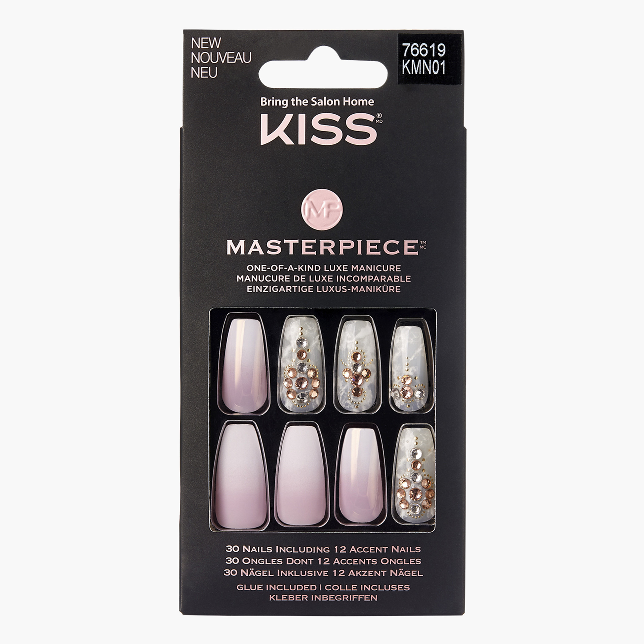 Kiss Cosmetics Masterpiece Nail Set-beautyandpersonalcare-makeup-nails-artificialnails-image-1
