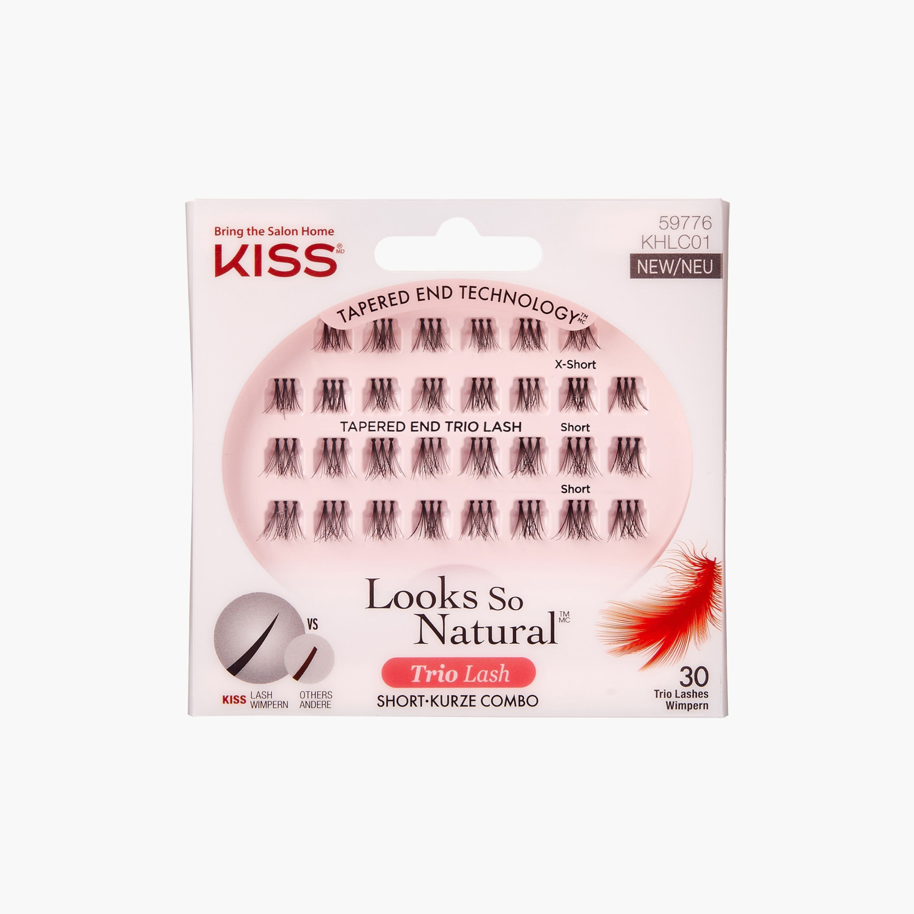 Kiss Cosmetics Haute Couture Short Trio Lashes-beautyandpersonalcare-makeup-eyes-falselashes-image-1