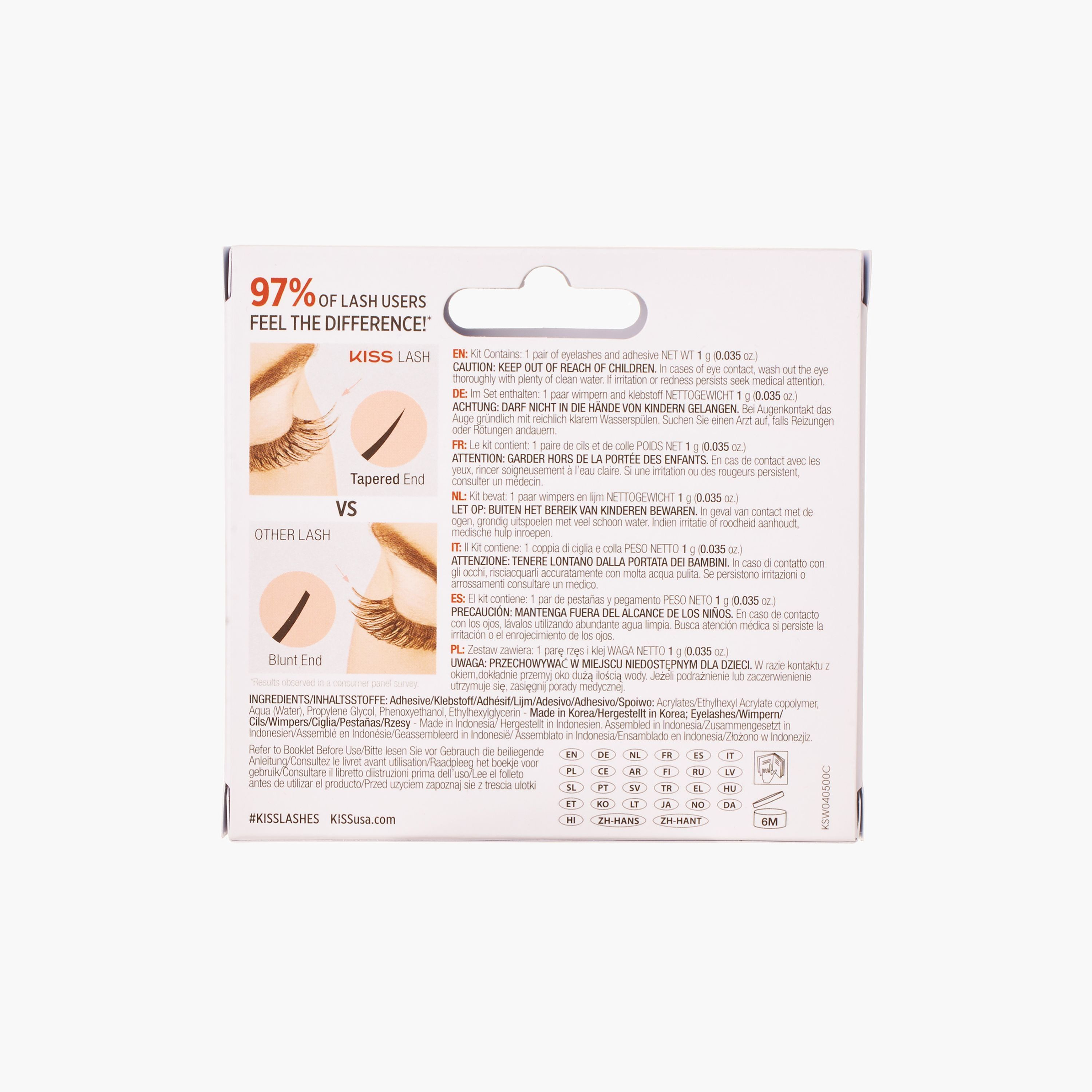 Kiss Cosmetics So Wispy Tapered Lashes-beautyandpersonalcare-makeup-eyes-falselashes-image-5