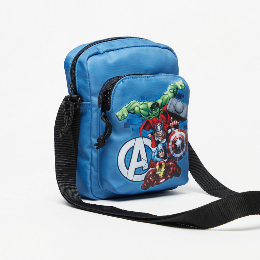 Marvel Avengers Print Crossbody Bag-Boy%27s Bags-image-1