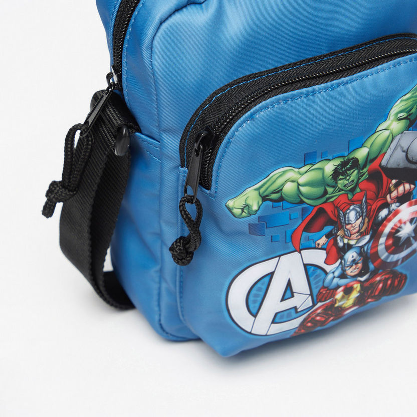 Marvel Avengers Print Crossbody Bag-Boy%27s Bags-image-2