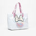 Disney Minnie Mouse Glittered Tote Bag with Applique Detail-Girl%27s Bags-thumbnailMobile-1
