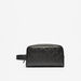 Duchini Textured Pouch with Zip Closure and Wrist Loop-Men%27s Wallets%C2%A0& Pouches-thumbnail-0