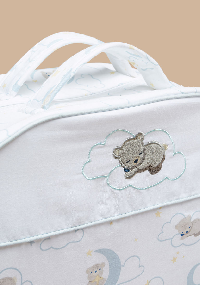 Giggles Printed Diaper Bag and Changing Mat Set-Diaper Bags-image-3