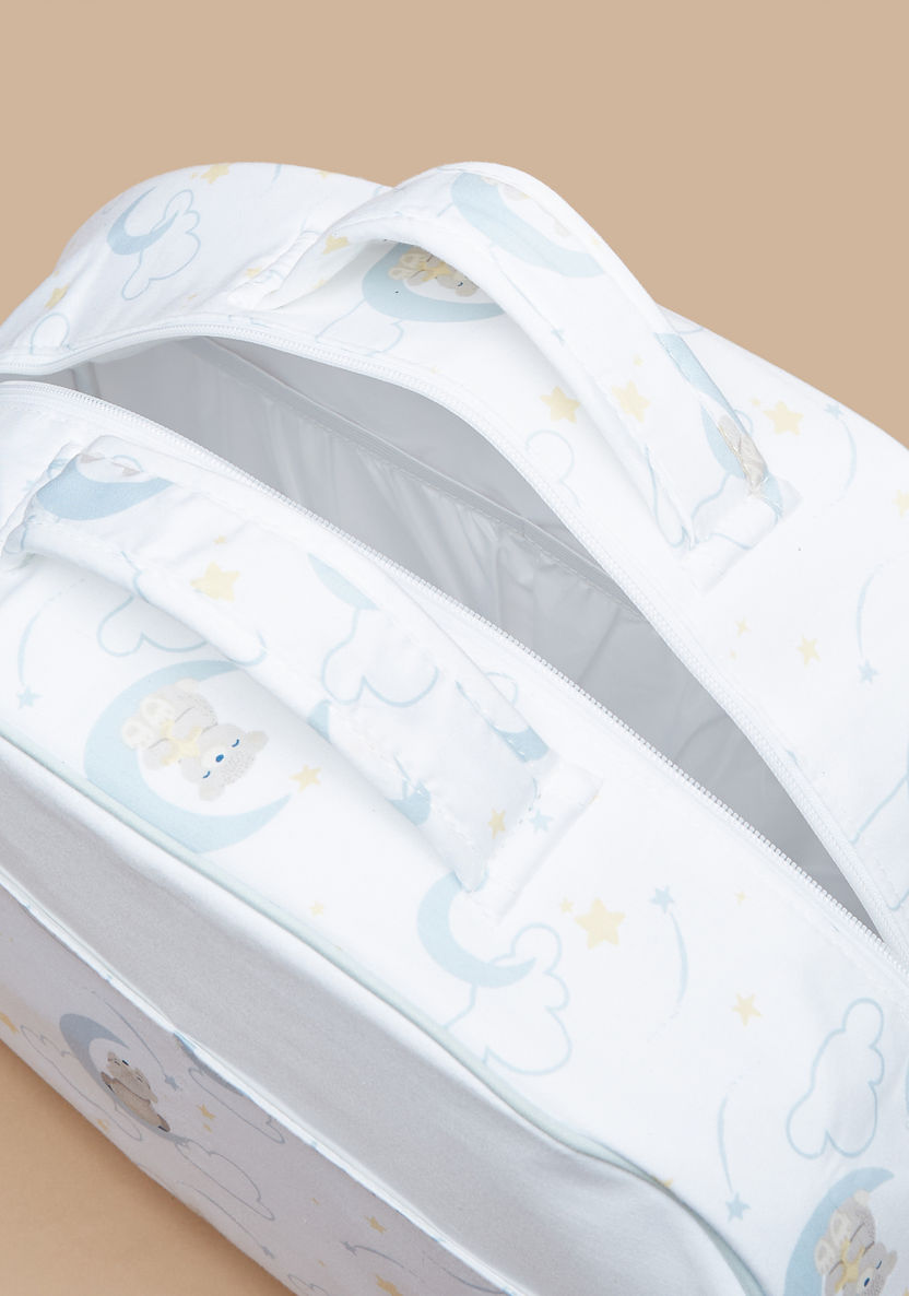 Giggles Printed Diaper Bag and Changing Mat Set-Diaper Bags-image-6