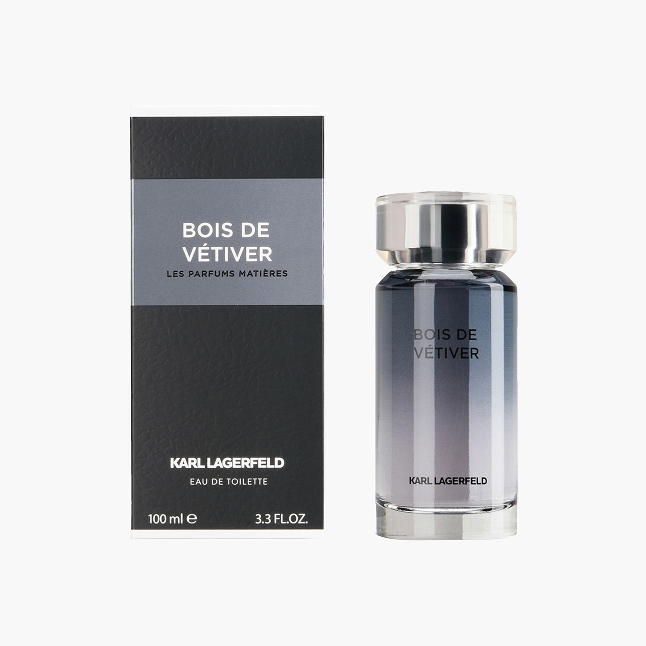 Karl Lagerfield Bois Vetiver Eau De Toilette For Men - 100 ml-beautyandpersonalcare-fragrance-men-image-1