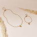 Charmz Heart Pendant Necklace and Bracelet Set-Jewellery-thumbnail-0